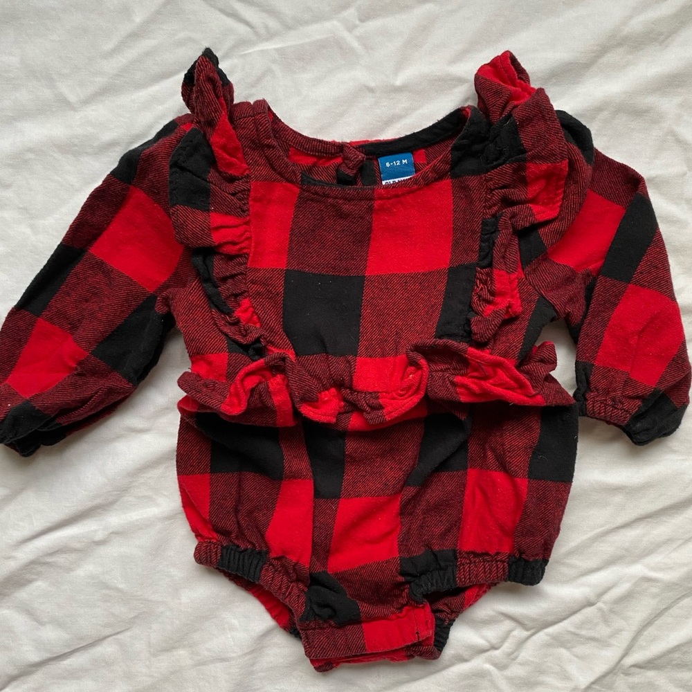 SOLD Old navy, NWOT - Buffalo Print bubble romper